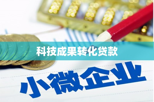 中区科技成果转化贷款