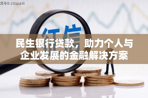 中区民生银行贷款，助力个人与企业发展的金融解决方案