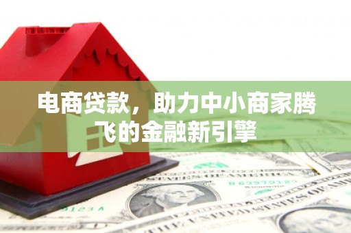 中区电商贷款，助力中小商家腾飞的金融新引擎