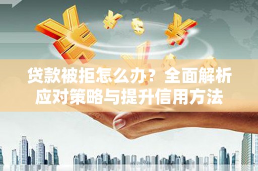中区贷款被拒怎么办？全面解析应对策略与提升信用方法