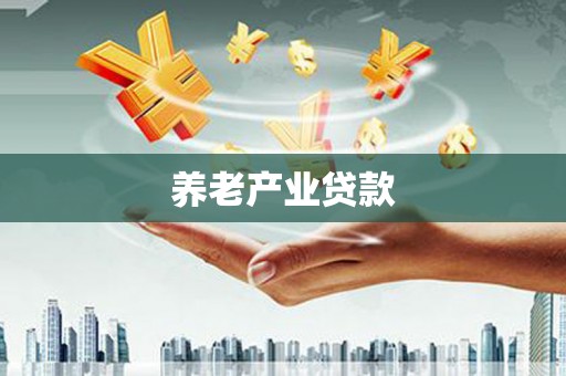 中区养老产业贷款