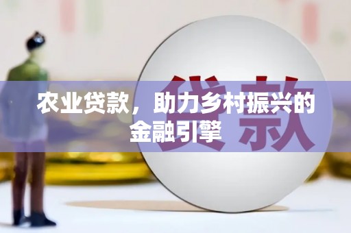 中区农业贷款，助力乡村振兴的金融引擎