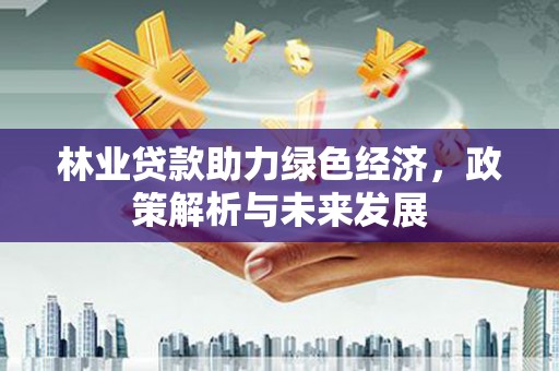 中区林业贷款助力绿色经济，政策解析与未来发展