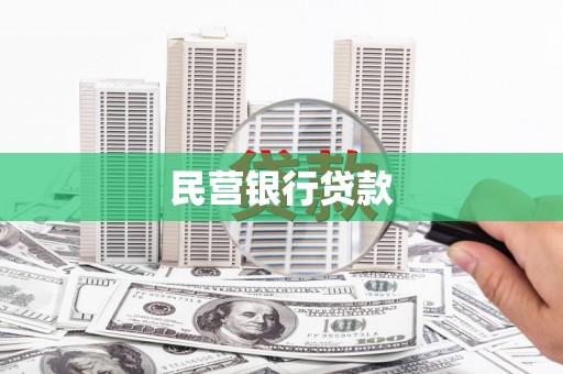 中区民营银行贷款