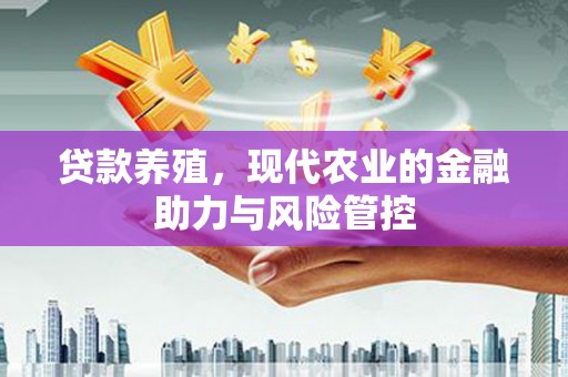 中区贷款养殖，现代农业的金融助力与风险管控