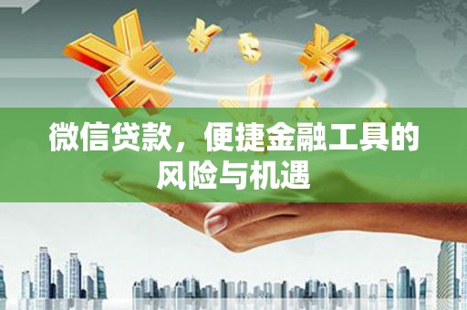 中区微信贷款，便捷金融工具的风险与机遇
