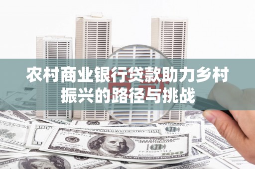 中区农村商业银行贷款助力乡村振兴的路径与挑战