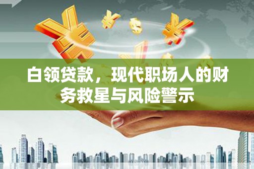 中区白领贷款，现代职场人的财务救星与风险警示