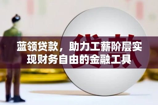 中区蓝领贷款，助力工薪阶层实现财务自由的金融工具