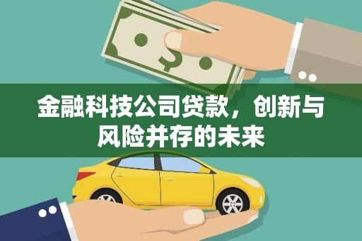 中区金融科技公司贷款，创新与风险并存的未来