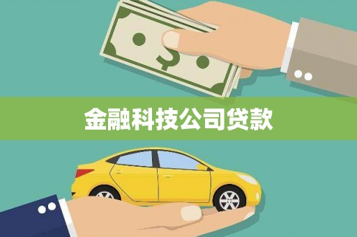 中区金融科技公司贷款