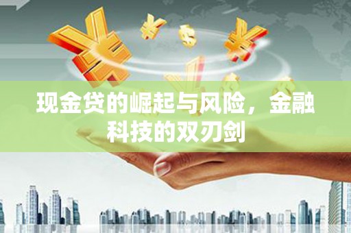 中区现金贷的崛起与风险，金融科技的双刃剑