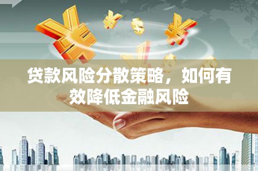 中区贷款风险分散策略，如何有效降低金融风险