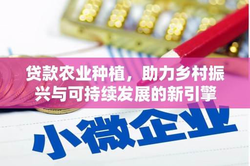 中区贷款农业种植，助力乡村振兴与可持续发展的新引擎