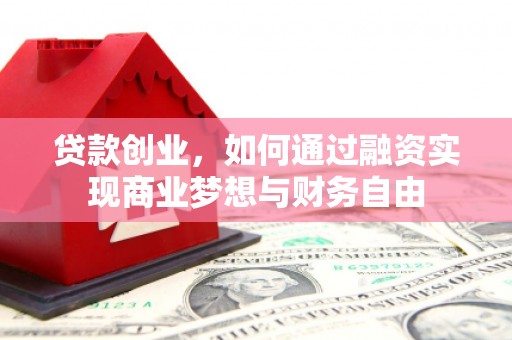 中区贷款创业，如何通过融资实现商业梦想与财务自由