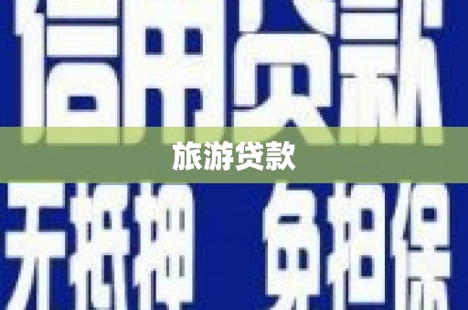 中区旅游贷款