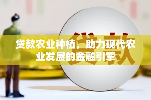 中区贷款农业种植，助力现代农业发展的金融引擎