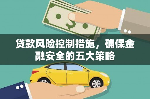 中区贷款风险控制措施，确保金融安全的五大策略