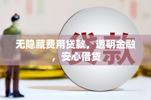 中区无隐藏费用贷款，透明金融，安心借贷