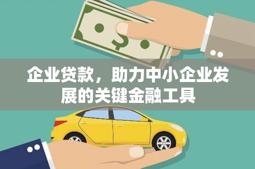 中区企业贷款，助力中小企业发展的关键金融工具