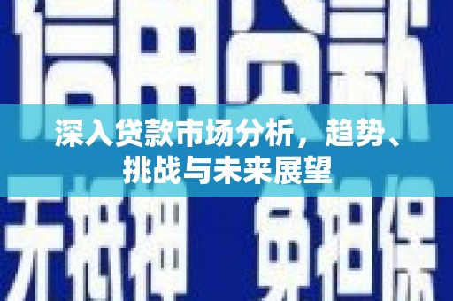 中区深入贷款市场分析，趋势、挑战与未来展望