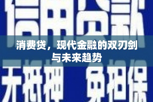 中区消费贷，现代金融的双刃剑与未来趋势