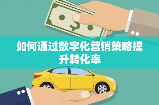 中区如何通过数字化营销策略提升转化率