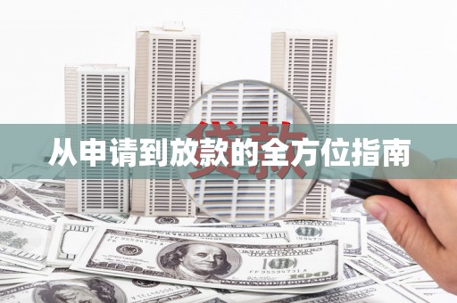中区从申请到放款的全方位指南