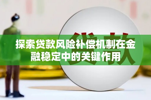 中区探索贷款风险补偿机制在金融稳定中的关键作用
