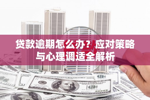 中区贷款逾期怎么办？应对策略与心理调适全解析