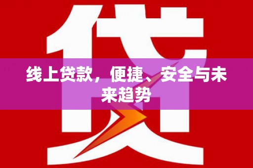 中区线上贷款，便捷、安全与未来趋势
