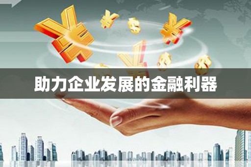中区助力企业发展的金融利器