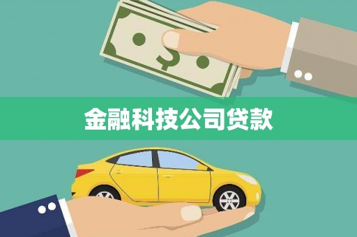中区金融科技公司贷款