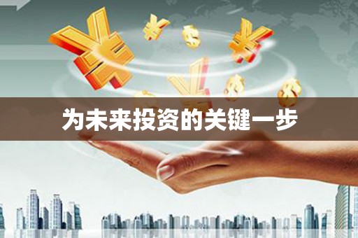 中区为未来投资的关键一步