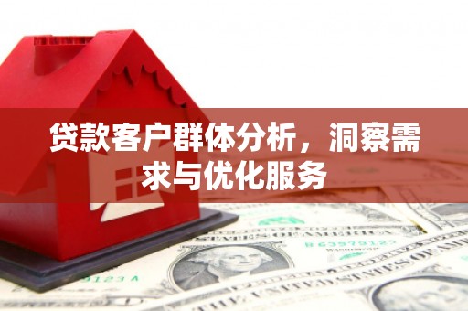 中区贷款客户群体分析，洞察需求与优化服务